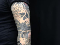 Cherry Blossom Japanese Temple Tattoo Cherry Blossom Japanese Temple Tattoo