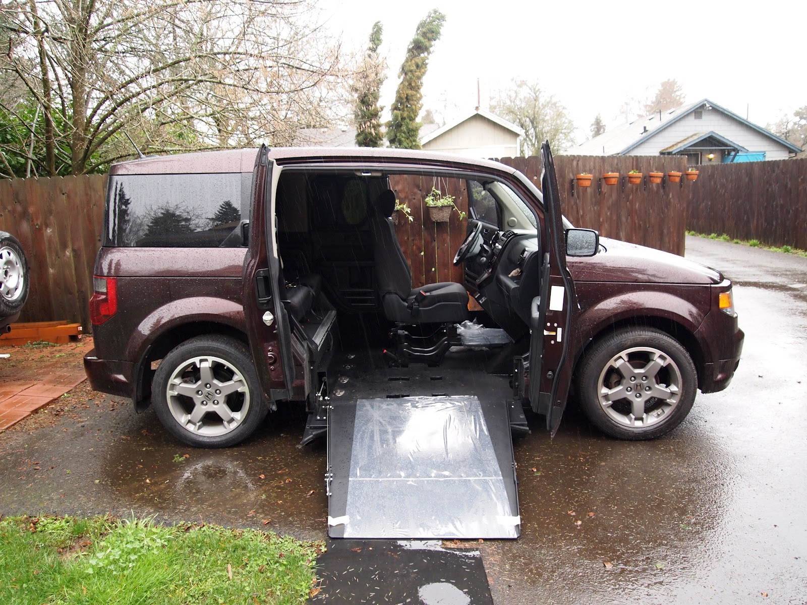 Crafting out the day Who says wheelchair = minivan