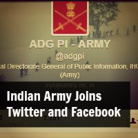 Indian Army Joins Twitter and Facebook