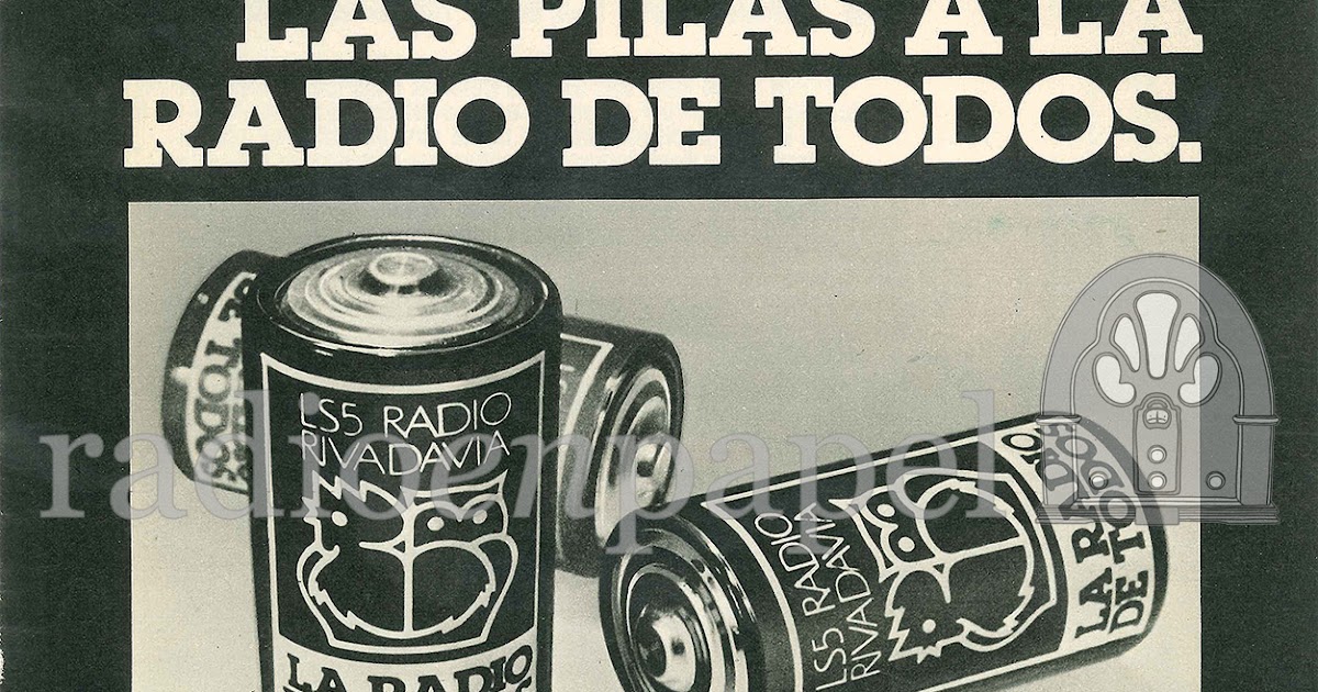 AM 630 Rivadavia Promo 8 Radio en Papel. Archivo Gráfico de Radio