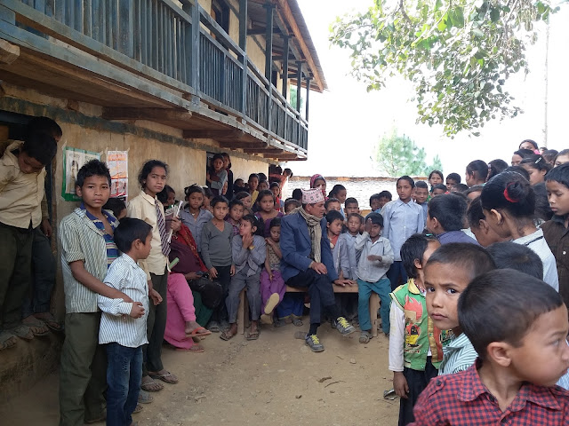 school screening in Remote District of Nepal
