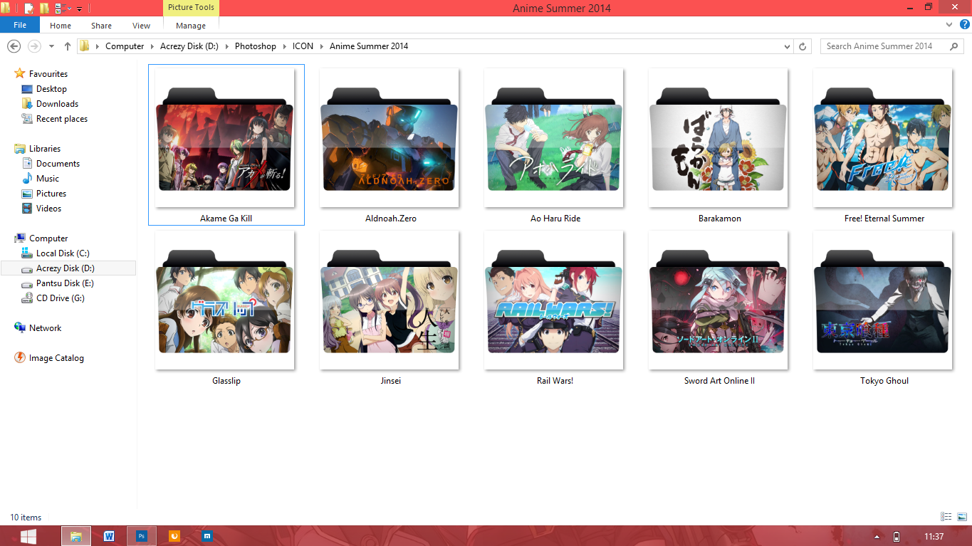 Cara Membuat Folder Icon Anime - ACREZY
