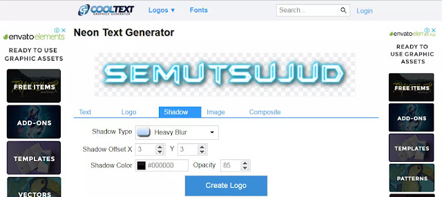 Cara Membuat Teks Neon Secara online-semutsujud-2 Cara Membuat Teks Neon Secara online-semutsujud-2