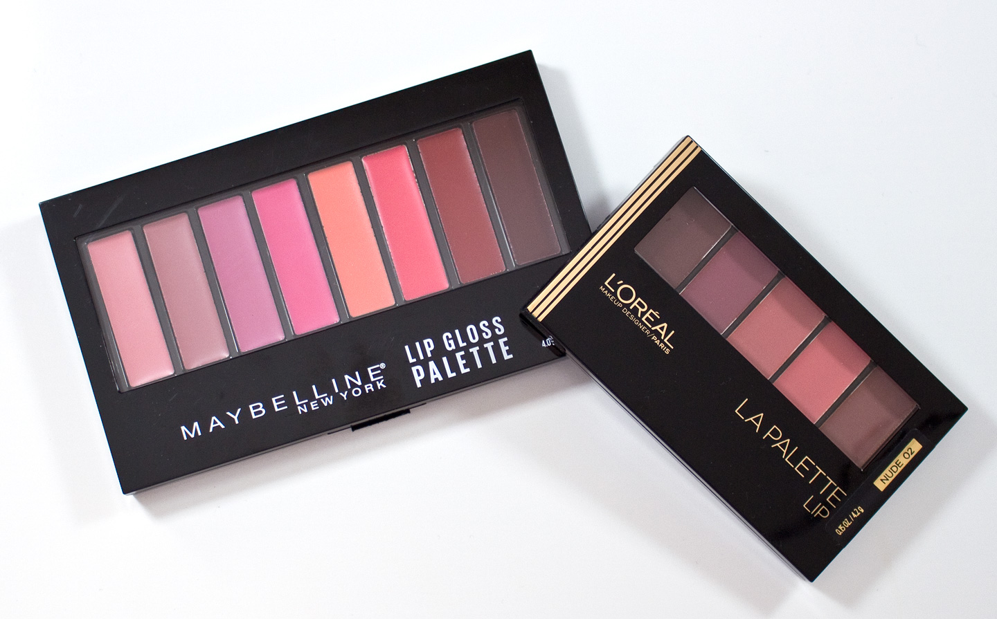WARPAINT and Unicorns Dare to Compare Maybelline Lip Gloss Palette