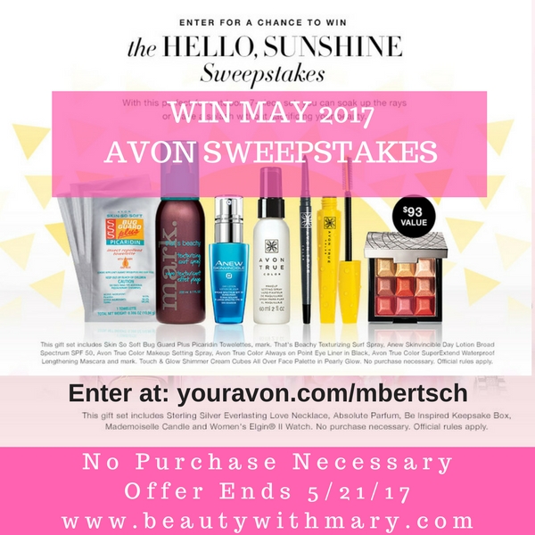 Avon Sweepstakes May 2017