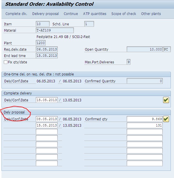SAP SD Availability Check Basics and Customization