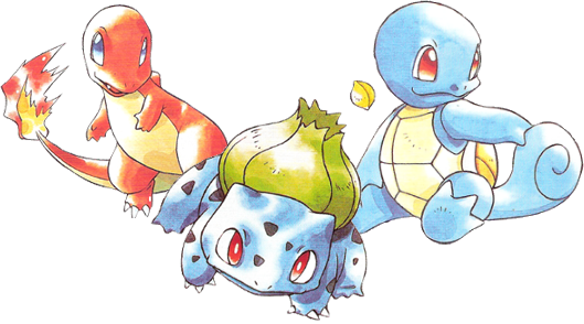 Pokémons iniciais de planta  Pokémon tcg, Pokemon starters
