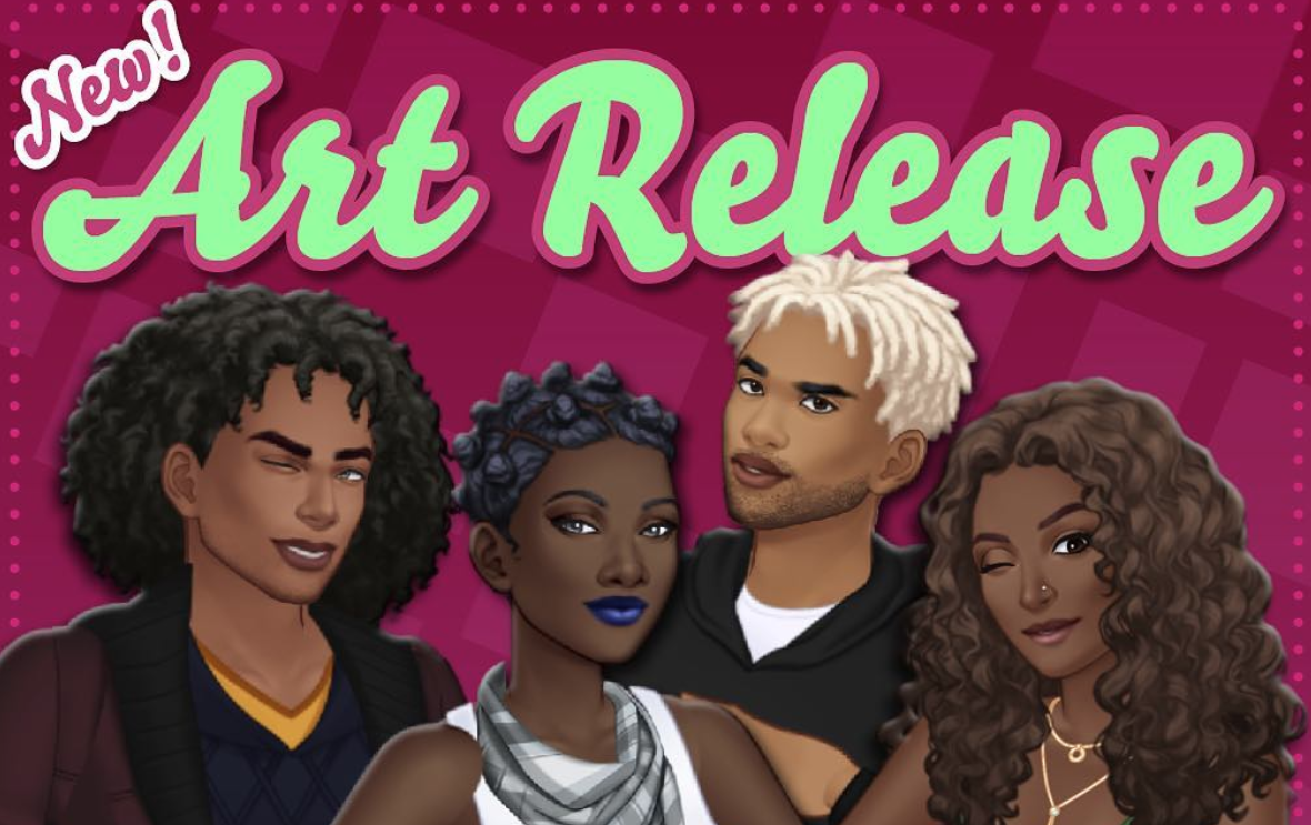 NEW HAIRSTYLES, LIP COLOURS AND HEADWRAPS ART RELEASES!