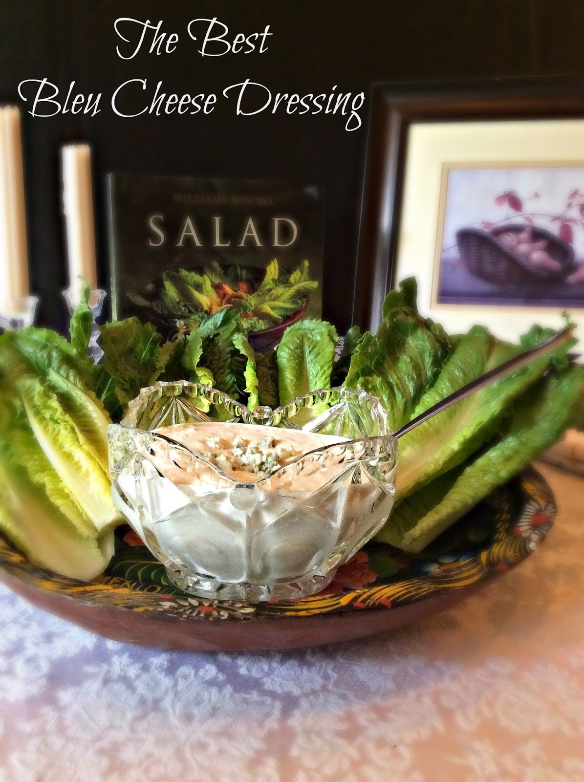 The BEST Bleu Cheese Dressing