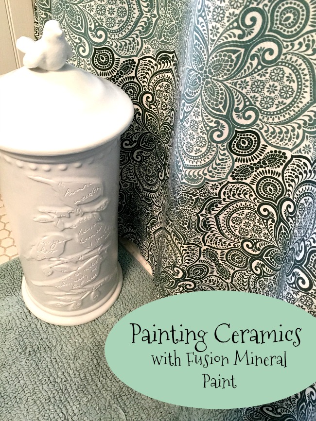 Painting Ceramics With Fusion Mineral Paint