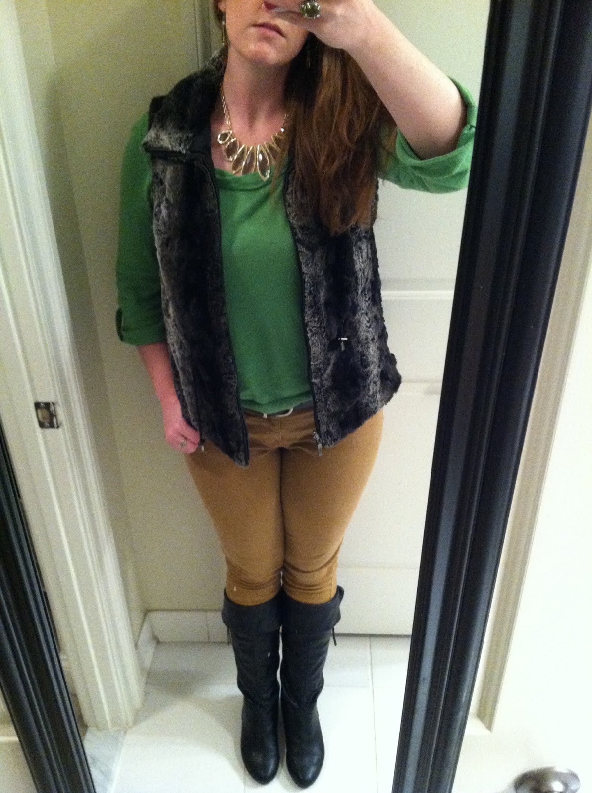 Casellan's Closet: Green Team with a side of fur