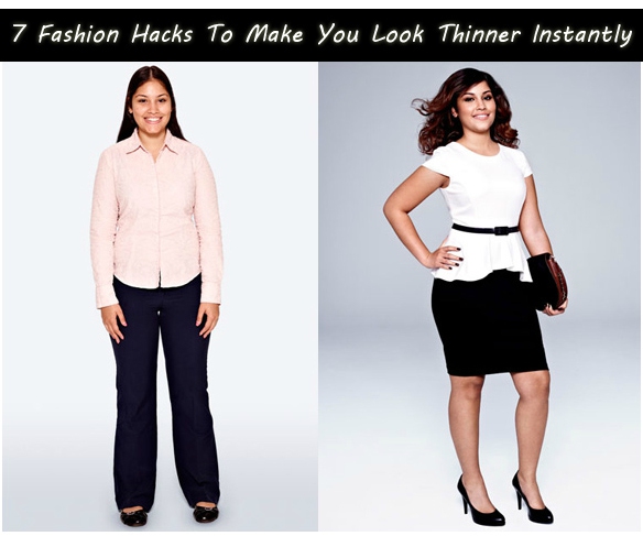 7 Fashion Hacks To Make You Look Thinner Instantly