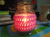 Crochet Jar Cozy