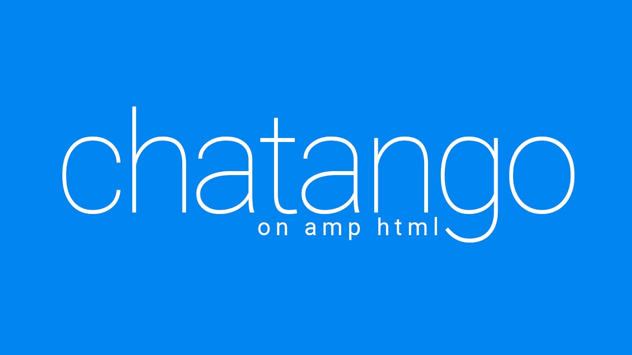 Cara Embed Chatango Pada Blog AMP HTML