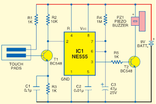 Raj's thoughts.....: Simple Mat Switch Circuit