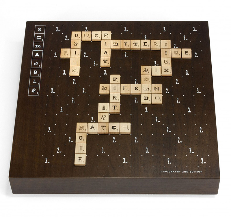 Scrabble Typography 2nd Edition