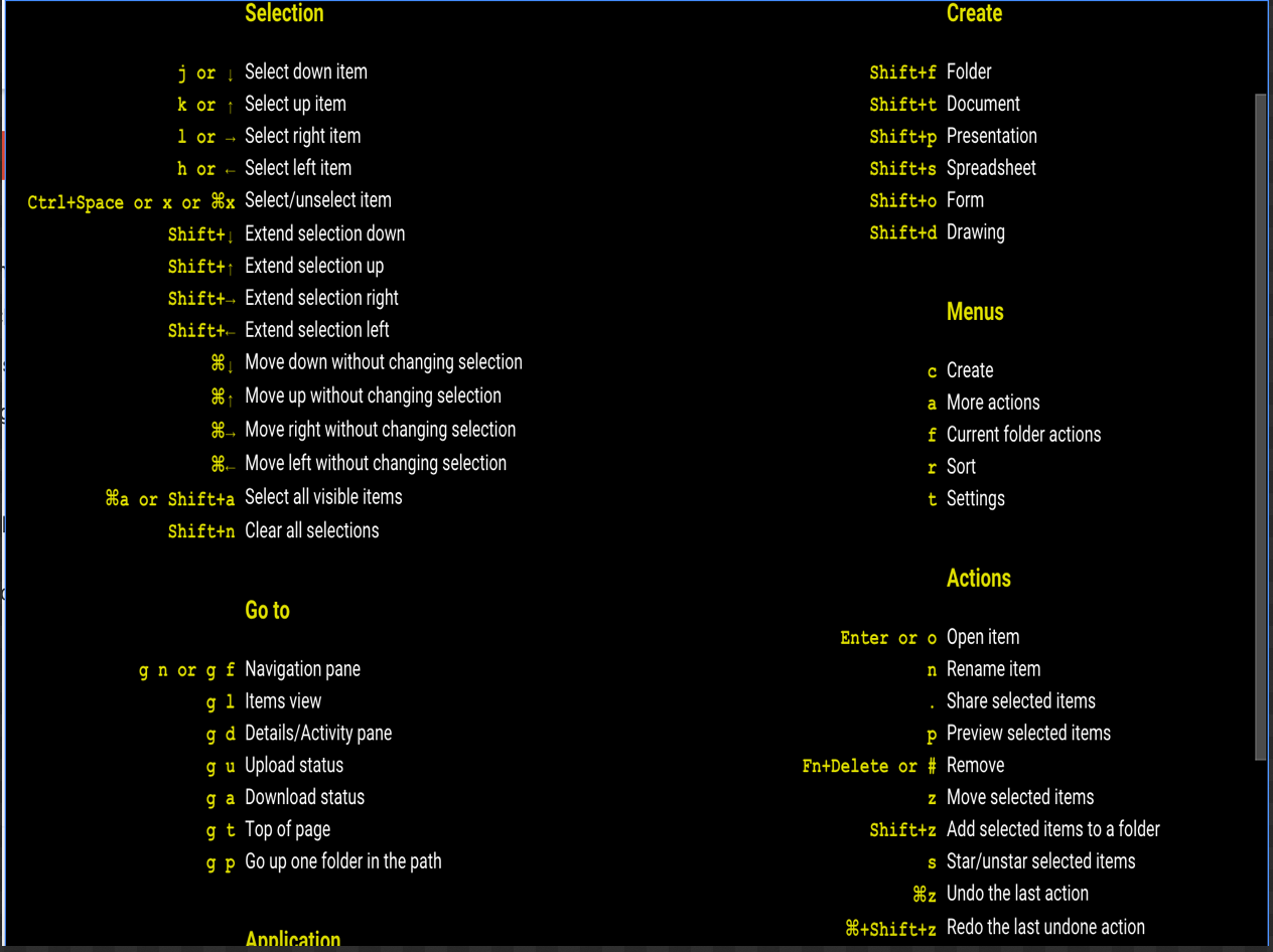 Google Drive Keyboard Shortcuts Cheat Sheet for Teachers | Educational