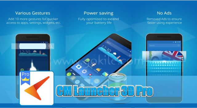 CM Launcher 3D Pro Apk Full Version Gratis Tanpa Iklan