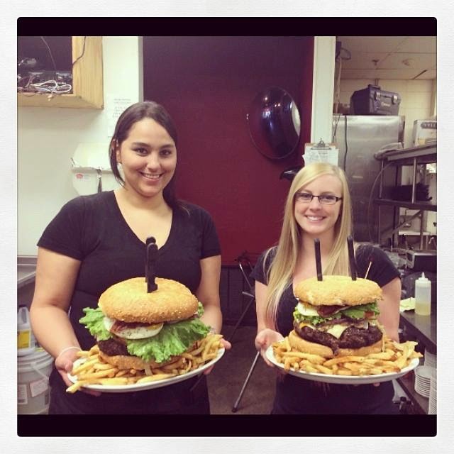 Two Big Ben Burgers that did not get finished. Photo Courtesy of The Londoner on Facebook