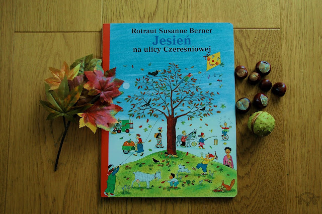książka o jesieni dla dzieci ulica czereśniowa wydawnictwo dwie siostry