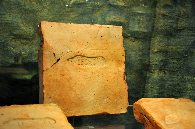 rzymskie artefakty z Czech, wystawione na zamku w Mikulovie