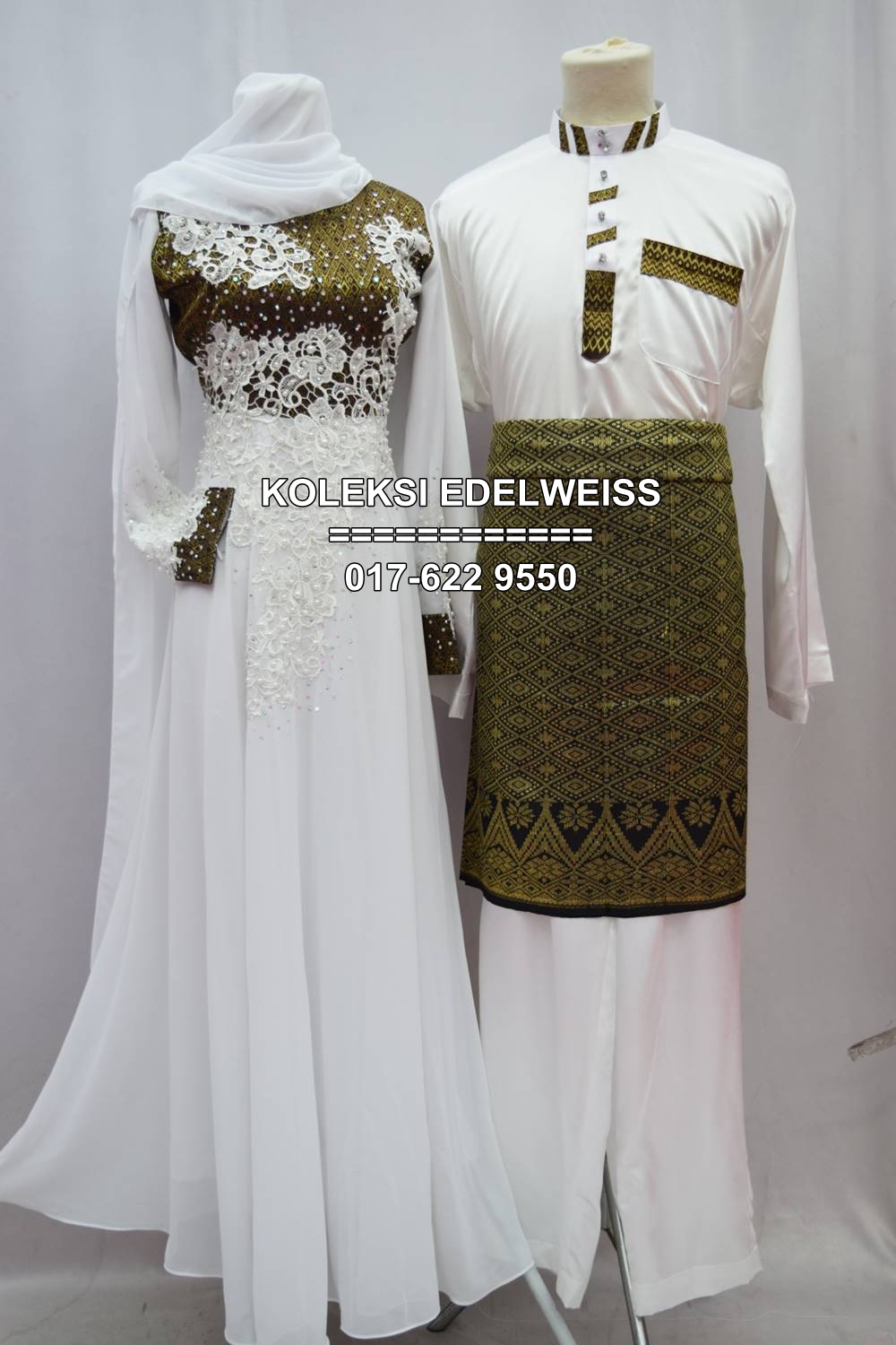 KOLEKSI EDELWEISS Baju Pengantin,Baju Nikah dan Tunang