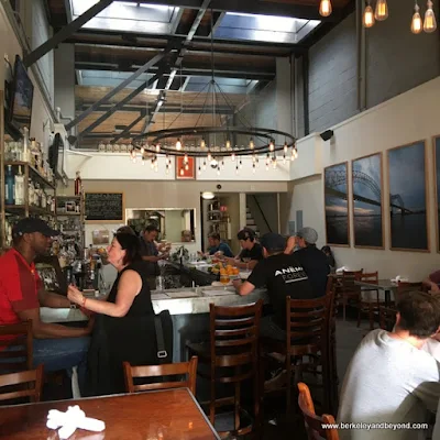 interior of Hutch Bar & Kitchen in Oakland, California