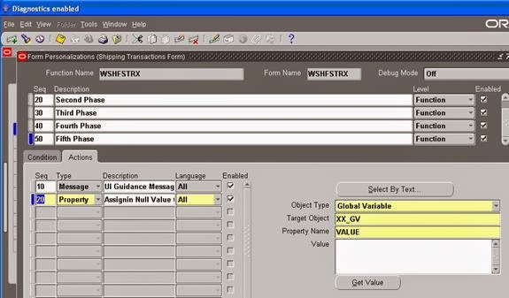 Oracle Applications: Oracle Forms Personalization
