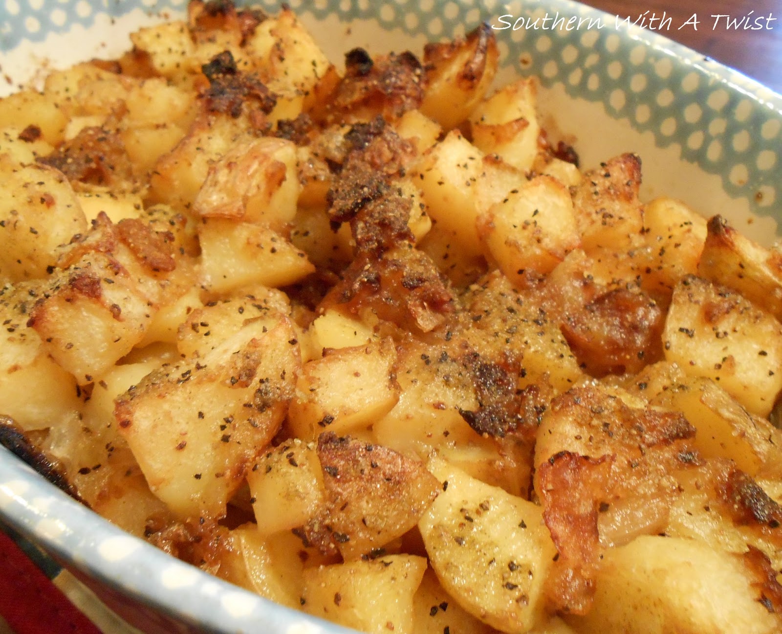 Southern With A Twist Greek Potatoes