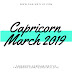 Capricorn Horoscope 15th March 2019