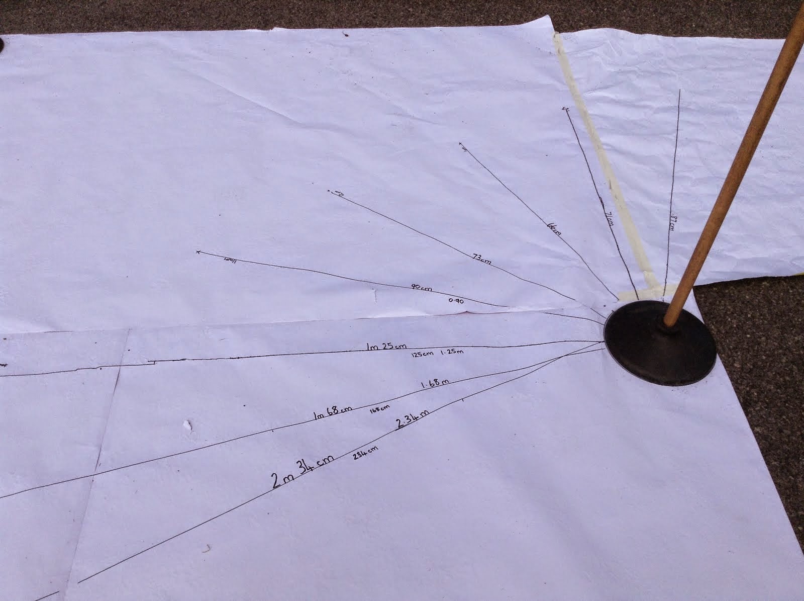 SPS Year 3 Measuring the length of a shadow