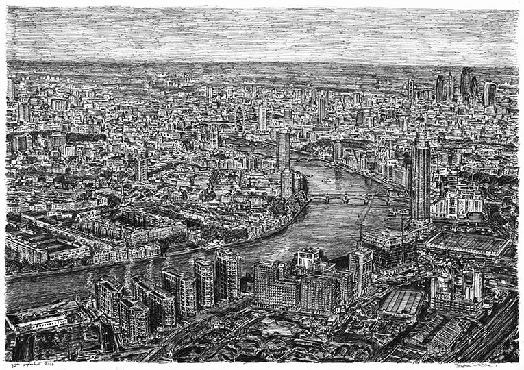 Nyc Skyline That S So Cute Ville Dessin Coloriage Ville