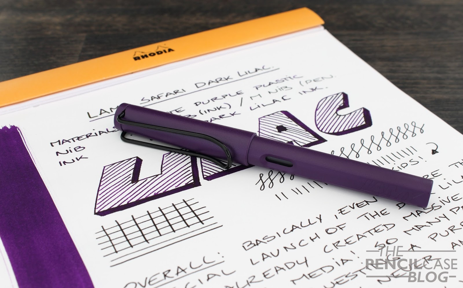 LAMY SAFARI DARK LILAC SPECIAL EDITION REVIEW The Pencilcase Blog