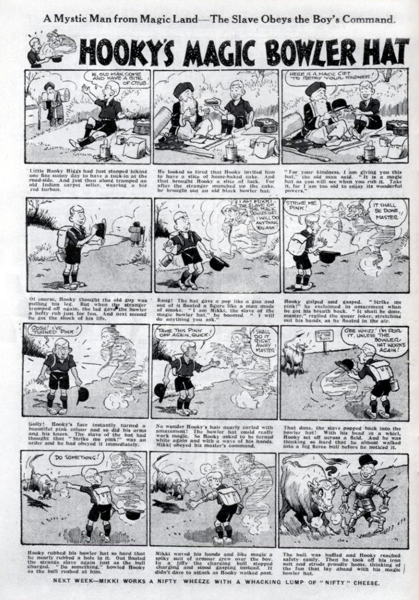 CRIVENS! COMICS & STUFF! THE UNEXPURGATED BEANO NUMBER ONE...