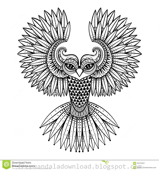 vogel mandala design download