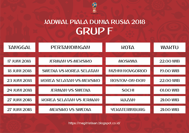 Jadwal Piala Dunia Jadwal Piala Dunia