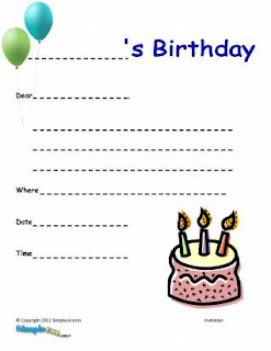 birthday invitations free printable