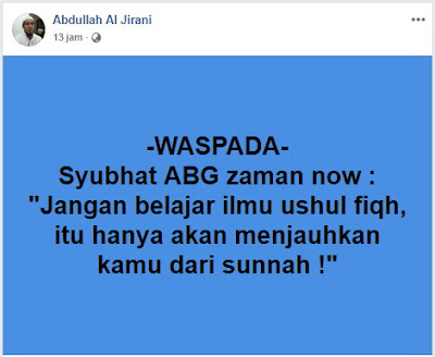 WASPADA Syubhat ABG Zaman Now - Kajian Medina
