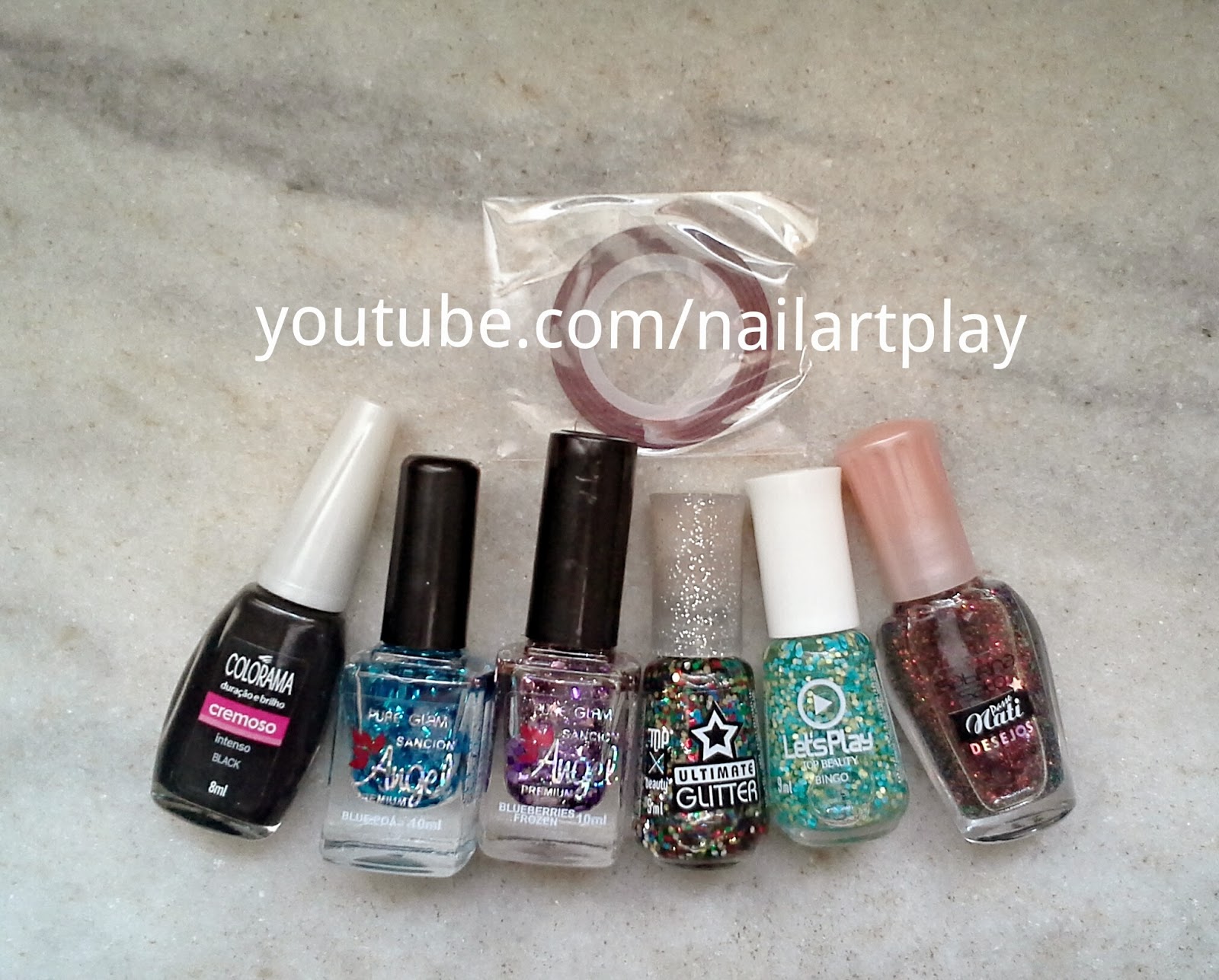 Nail Art Play Saiba como fiz o vídeo da nail art Barcelona!