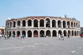 The Roman amphitheatre in Verona