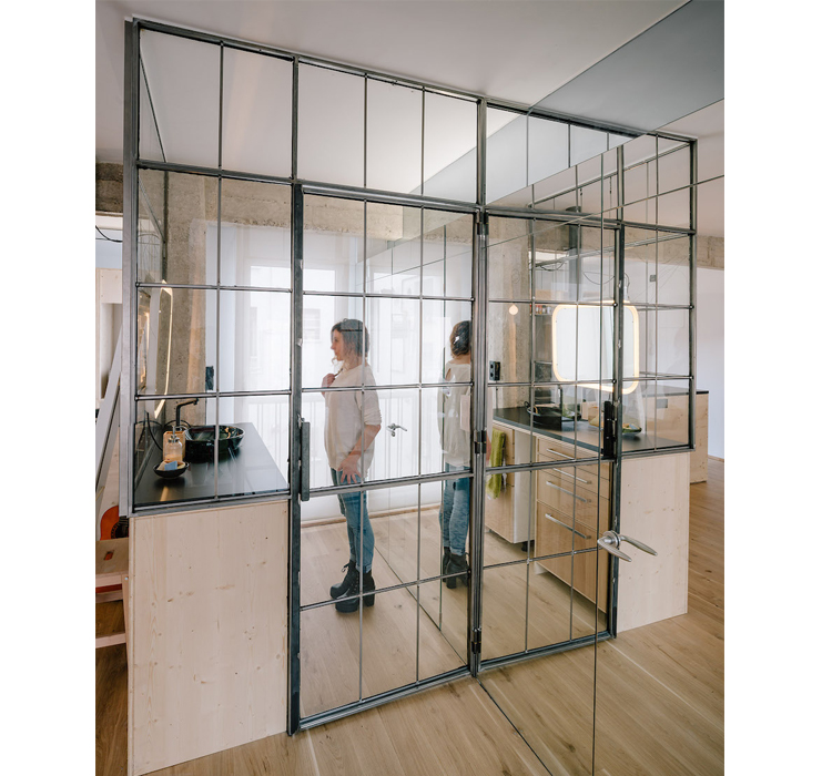 Pareti divisorie in vetro - Arredamento facile