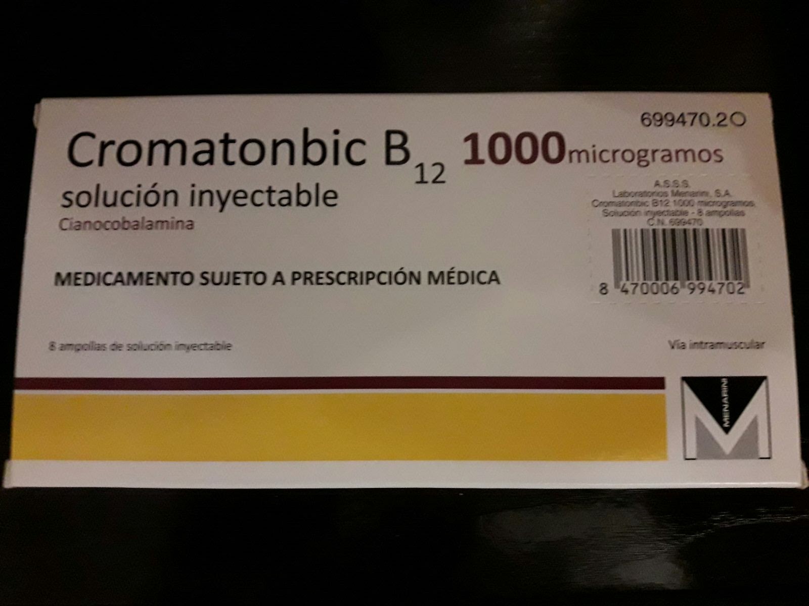 Vitamina b12 inyectable para adelgazar