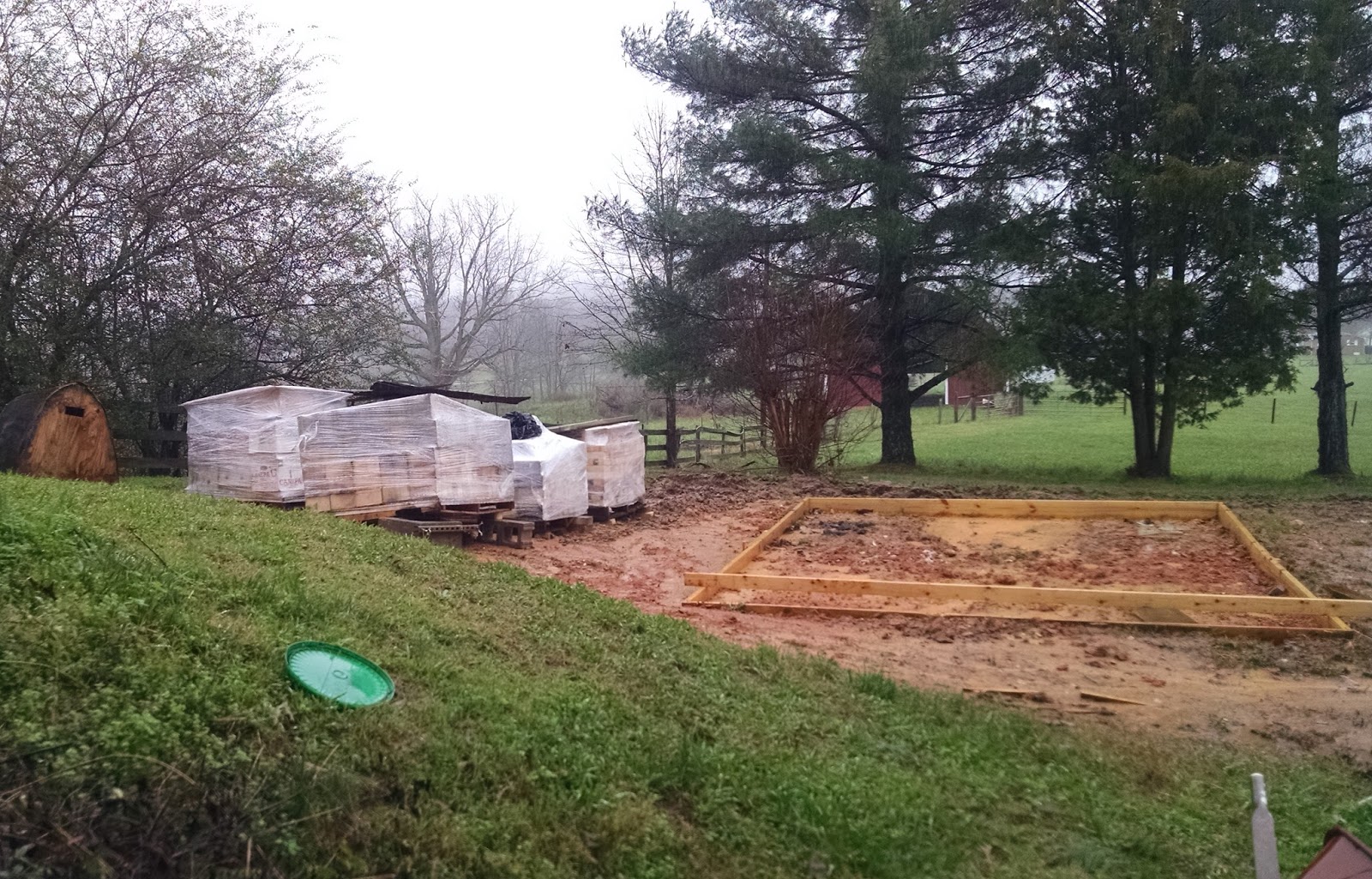 meesh's pottery Kiln Moving Day