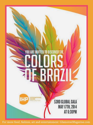 Glamorosi Magazine edit of Colors of Brazil poster