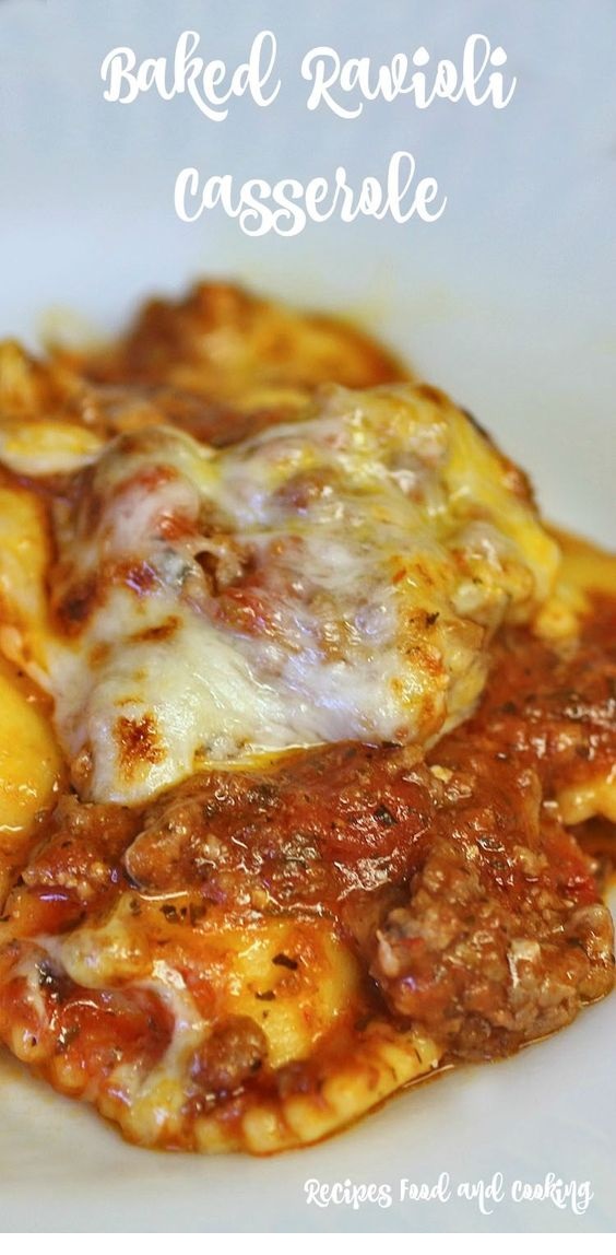 Baked Ravioli Casserole