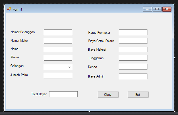 Program Pembayaran Listrik Program Pembayaran Listrik