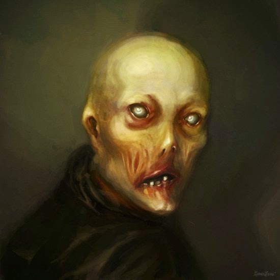 As sombrias e surreais ilustrações de terror de Lenka Simeckova Lenka Simeckova deviantart ilustrações sombrias terror surreal