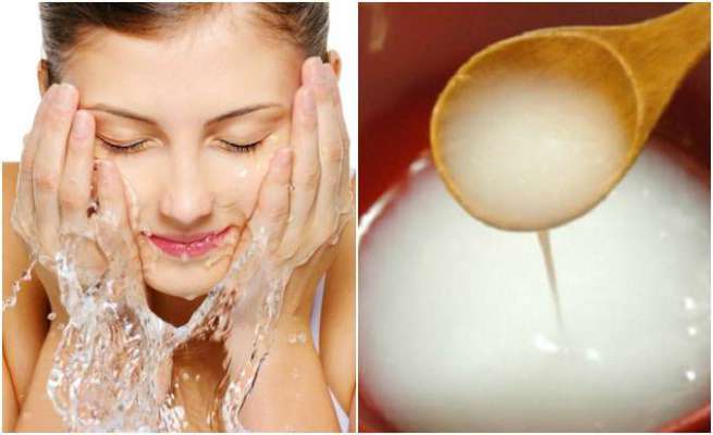 Rice facial wash for glowing skin rice, facial, beauty