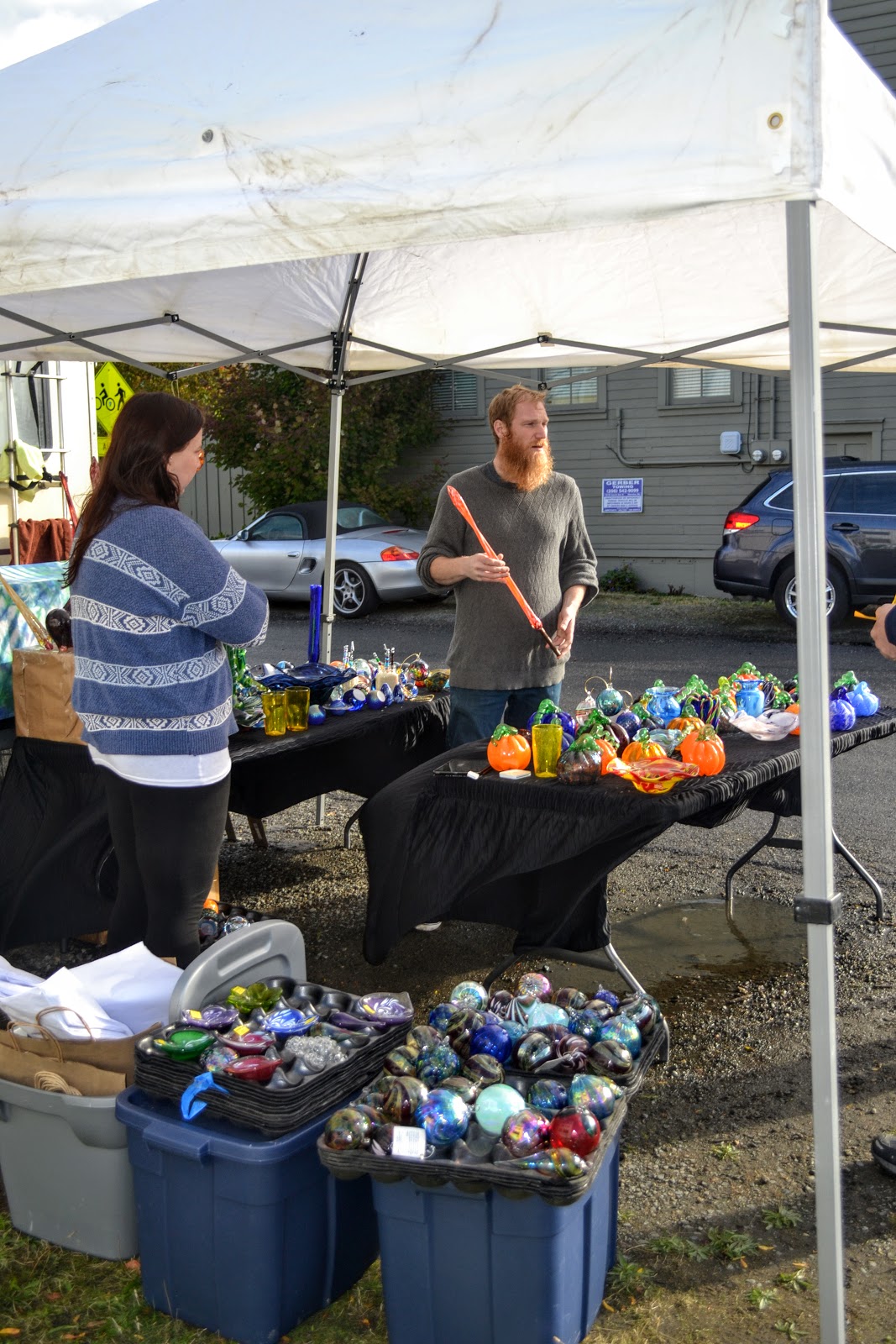 The Outlaw Gardener The Glass Eye Studio Sidewalk Sale Fall 2017