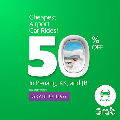 Grab Malaysia Promo Code GrabCar Airport Ride Discount